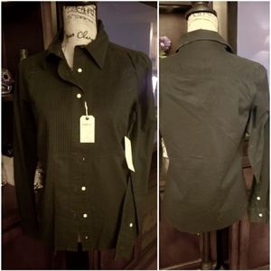 🖤 NWT Osh Kosh Black Long Sleeve Blouse